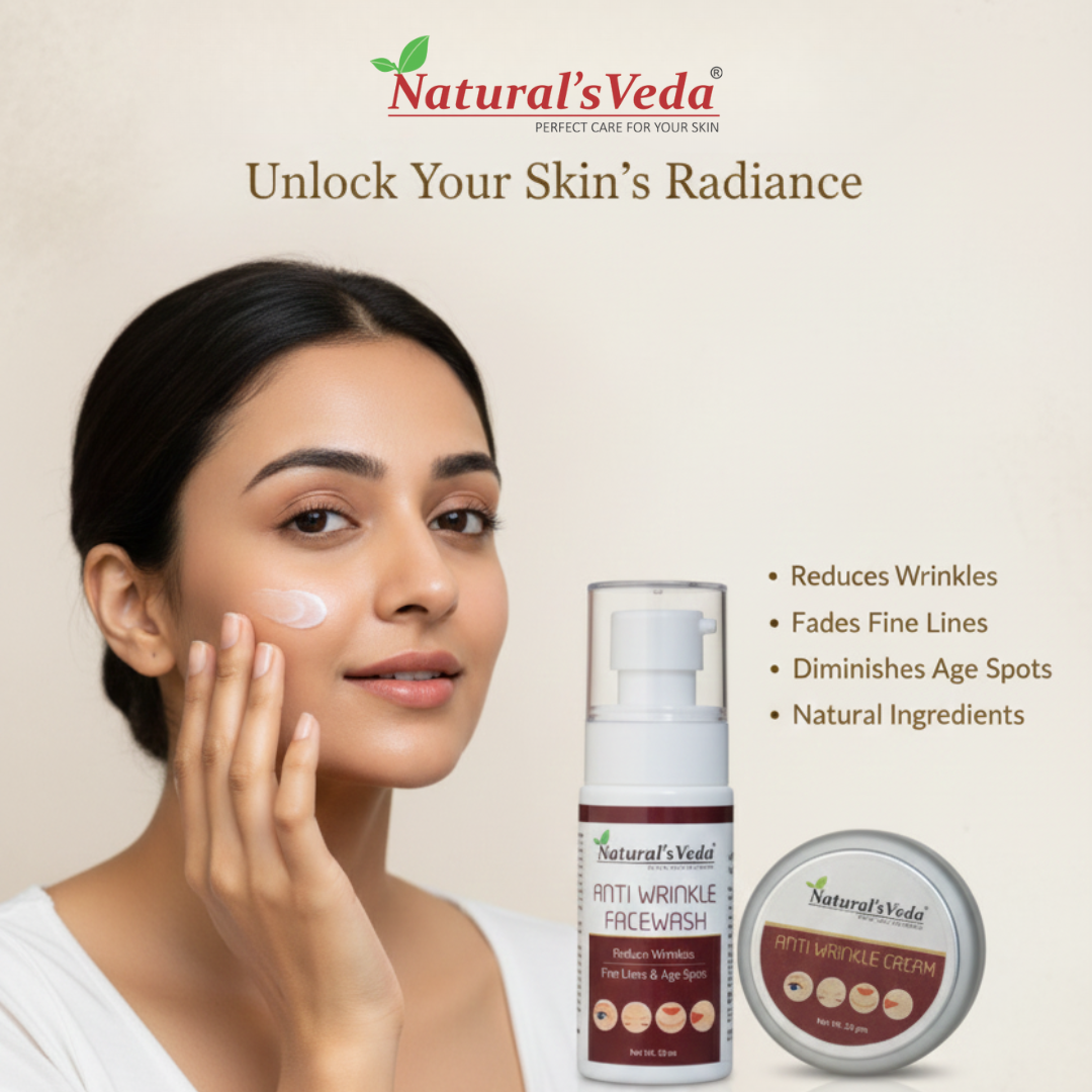 Anti Wrinkle Facewash with Anti Wrinkle Cream