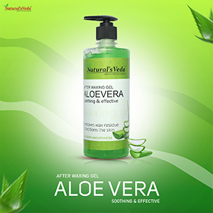 After Waxing Aloe Vera Gel