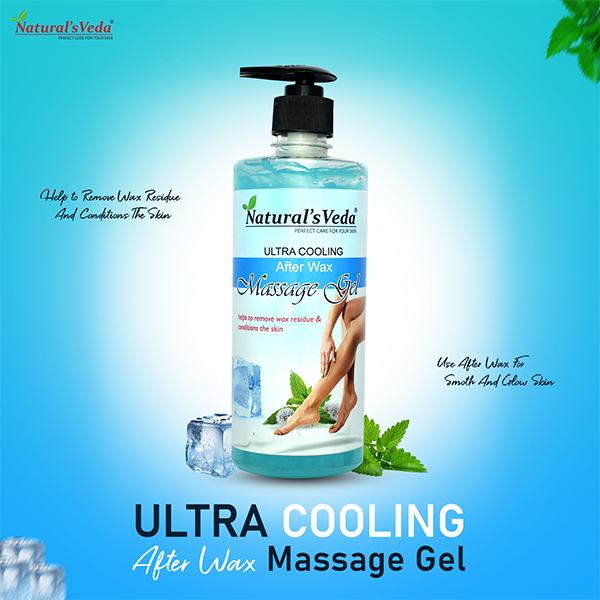 Ultra Cooling After Wax Massage Gel